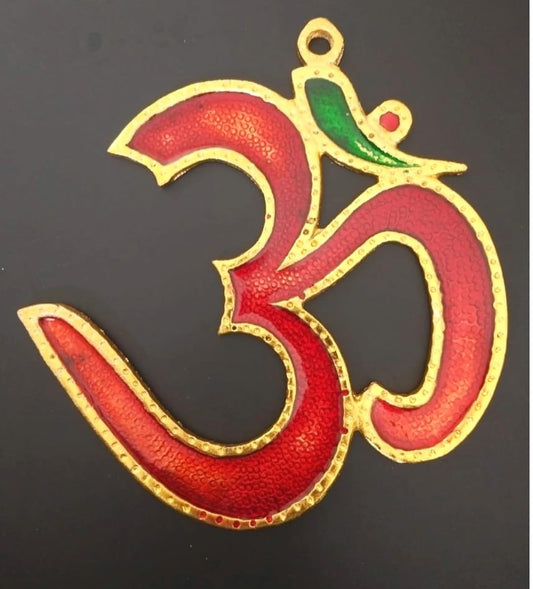 Metal OM Wall Hanging | Vastu Decorative Door Hanging for Home and Office