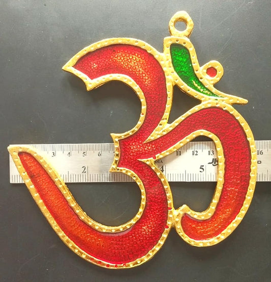 Metal OM Wall Hanging | Vastu Decorative Door Hanging for Home and Office