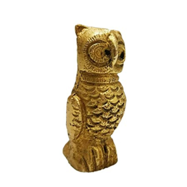 PujaSamadhaan Brass Owl Feng