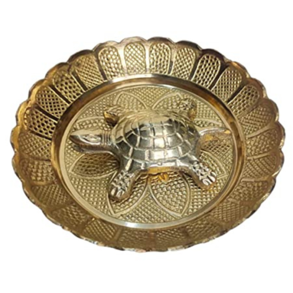 PujaSamadhaan Brass FengShui Tortoise